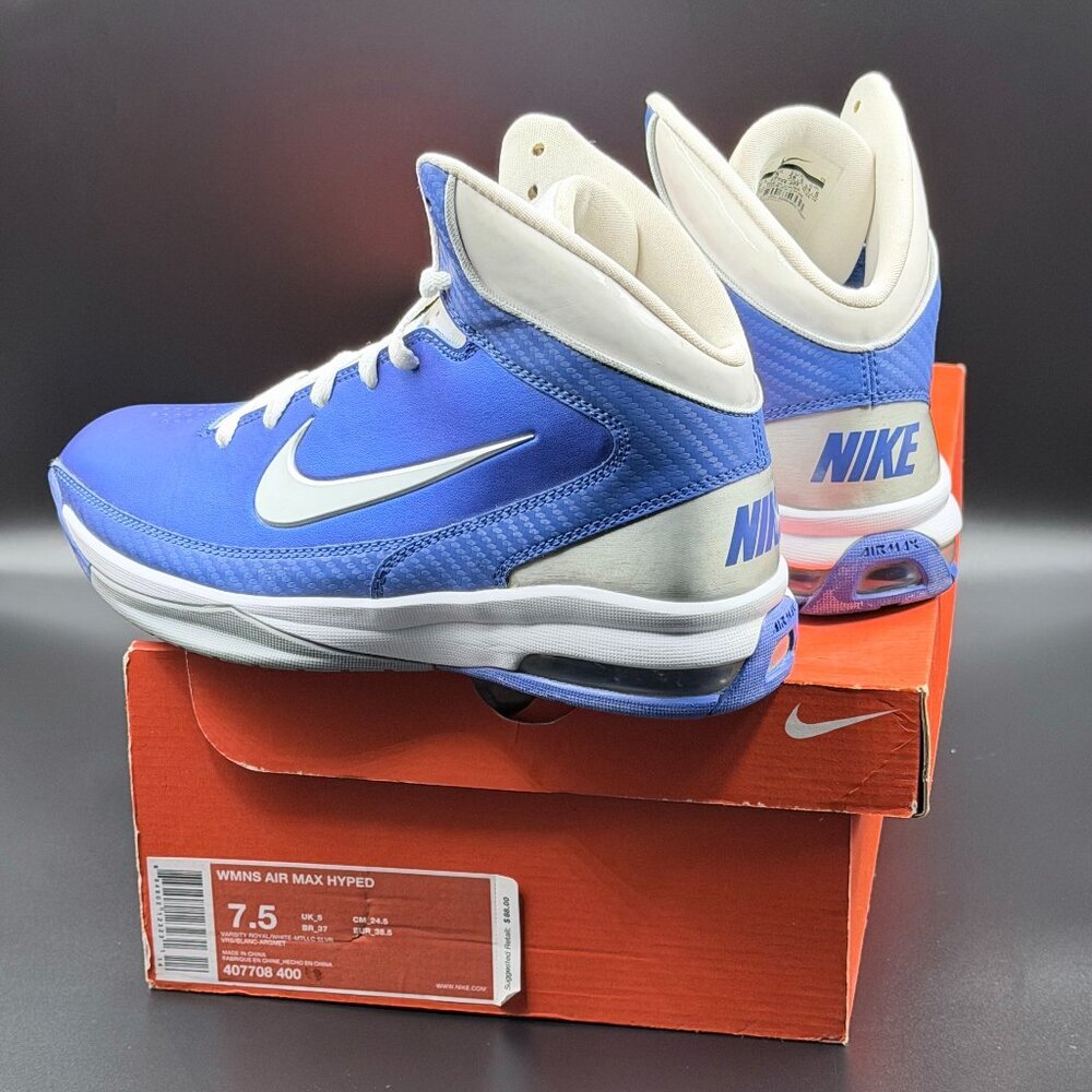 Wmns Nike Air Max Hyped Basketball Shoes 'Varsity Royal'